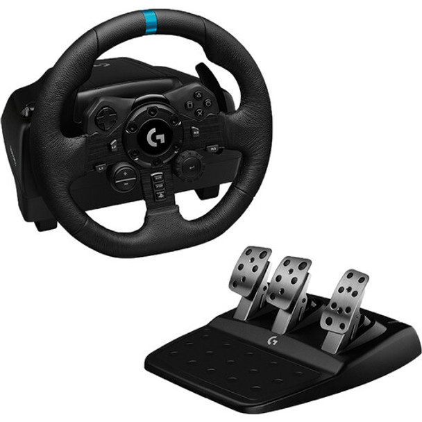 Logitech G G923 TRUEFORCE Sim Racing Wheel and Pedals for PC, PS4 & PS5 | 941-000147