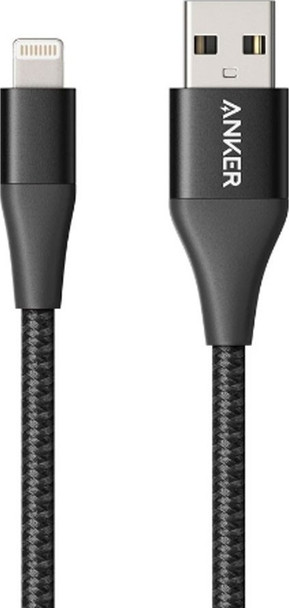 Anker A8812H11 Powerline III Lightning 3FT Cable-Black | A8812H11