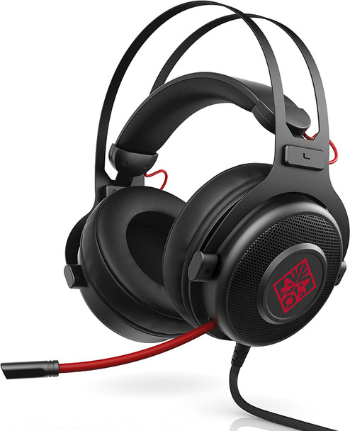 HP Omen 800 Wired Headset, Black | 1KF76AA