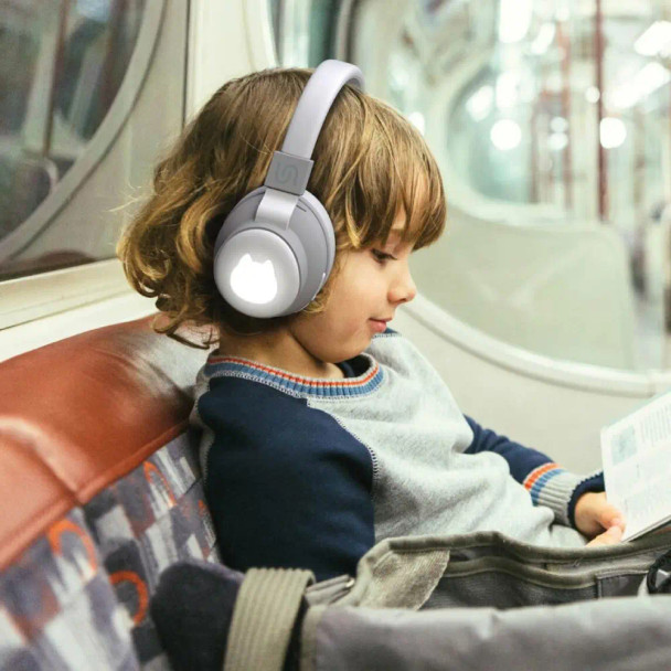 Porodo Kids Wireless Headphone ,White| PD-STWLEP004 - WH
