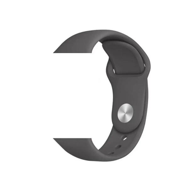 Porodo SPORT SILICONE WATCH BAND (compatible with series 7,6,5,4, SE, Gray | PDSILSB44-SPGY