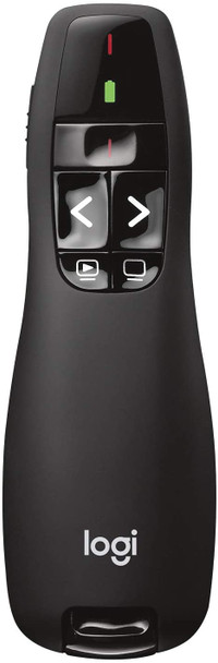 Logitech R400 Wireless Presentation Remote Clicker with Laser Pointer | 910-001356