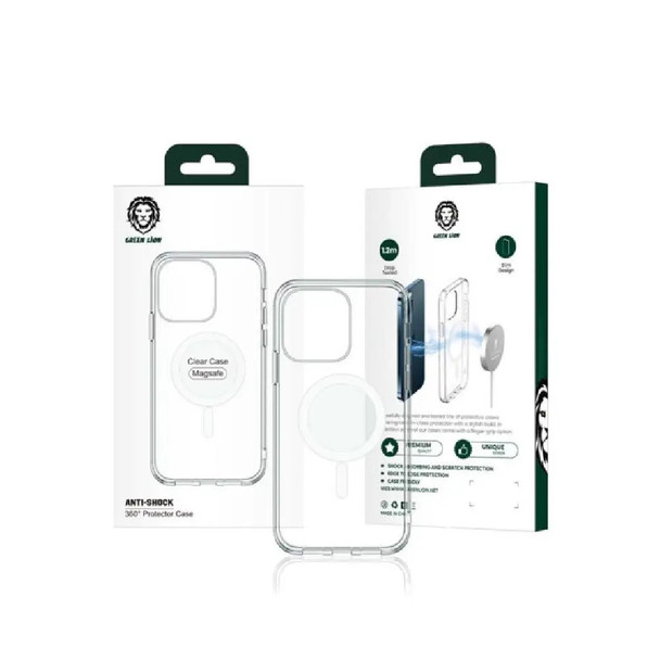 GreenLion Anti-Shock 360 Degree, iPhone 13 (6.1") ,Clear | GNAS360I13CL