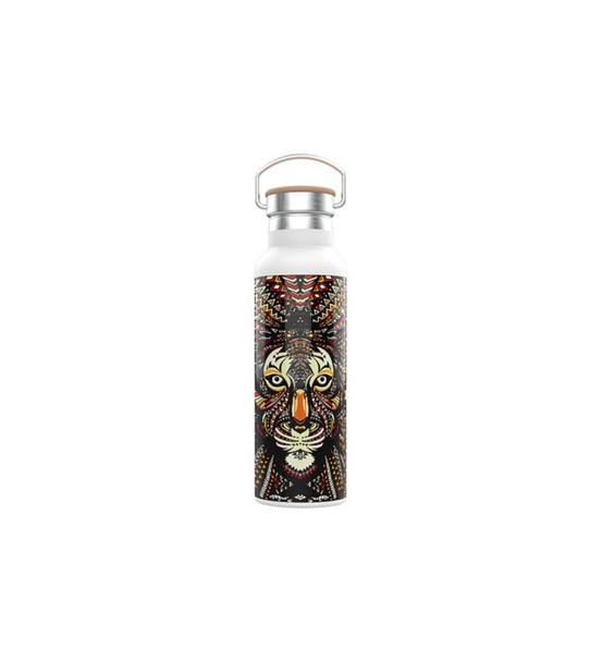Green Lion Pattern Bottle 600ml/21oz ,Lion | GNPVFLION