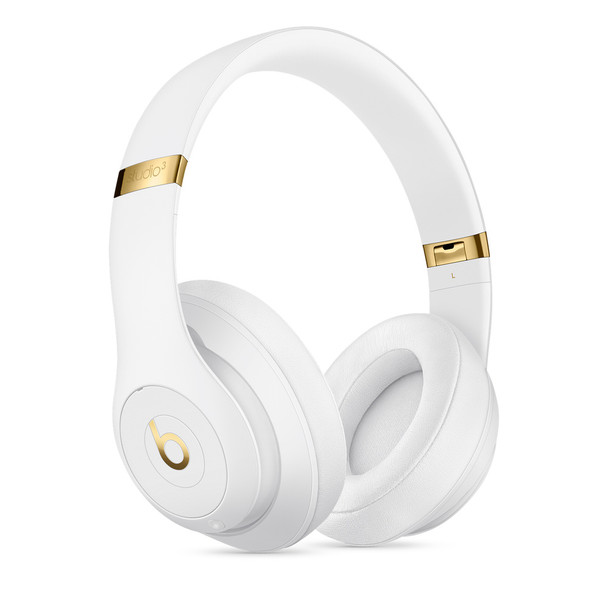 Beats Studio 3 Over Ear Wireless Bluetooth Headphones - White | MX3Y2