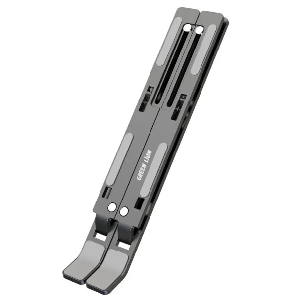 Green Lion X-Foldable Laptop Stand, Black | GNXFOLDASGY