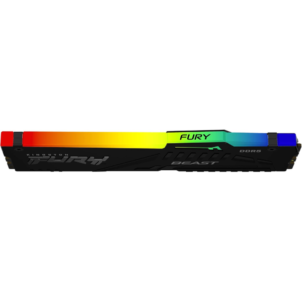 Kingston FURY Beast RGB 16GB DDR5 5600MHz EXPO Desktop Memory | KF556C36BBEA-16