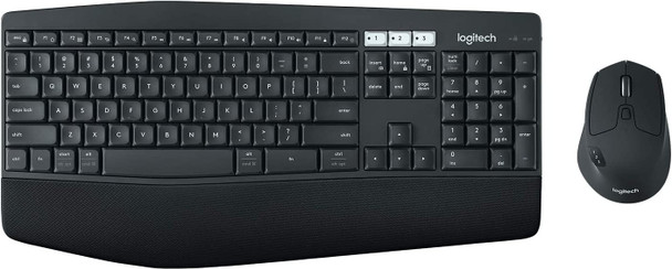 Logitech Bluetooth Wireless Keyboard Optical Mouse Keyboard, Black | 920-011291