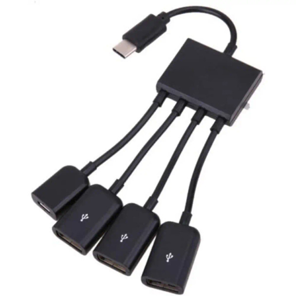 High Quality Adapter Cable Type-C OTG Hub For Smartphones and Tablet