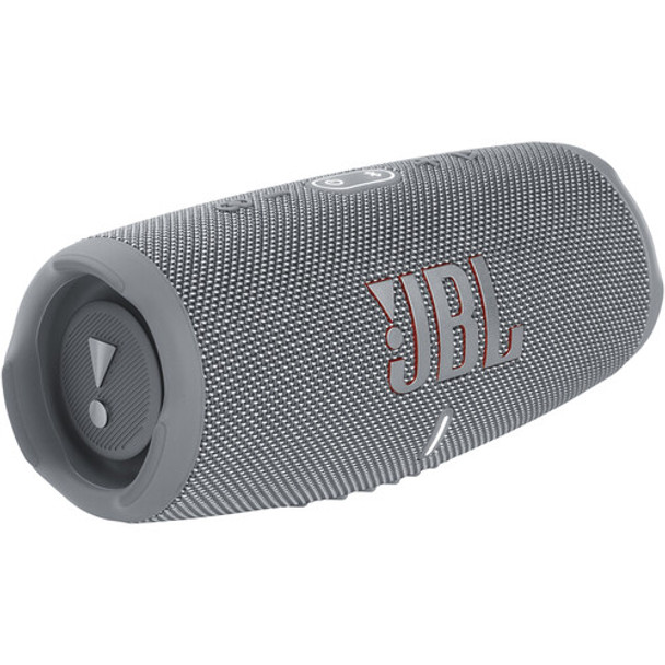 JBL Charge 5 WaterProof Portable Bluetooth Speaker, Gray | JBLCHARGE5GRAYAM