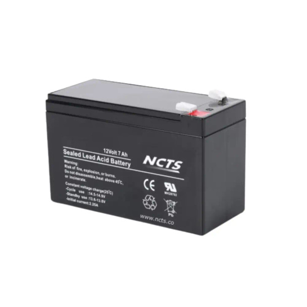 NCTS 12V 7A Value Regulated Sealed Lead-Acid Battery for UPS | NCTS1270