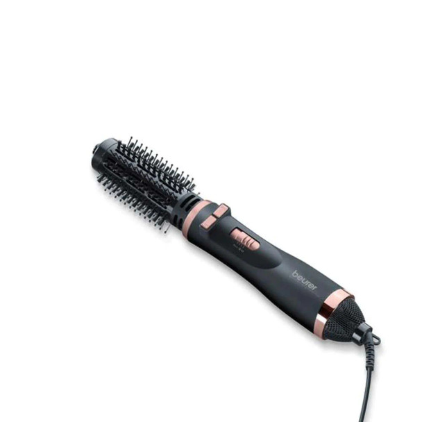 Beurer HT 80 rotating hot air brush ,Rotating hair dryer brush with ion function and 2 attachments for volume, bounce & curls |  HT 80