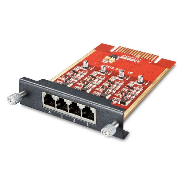 Planet IPX-21FO 4-Port FXO module for IPX-2100 / IPX-2500 | IPX-21FO