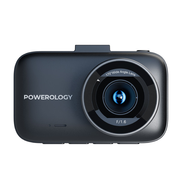 Powerology Dash Camera 4K Ultra With High Utility Built-in Sensors - Black | PWDCM4KBK