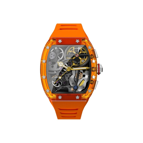 Green Lion Carlos Santos Smart Watch, Orange| GNCRSTSWOG