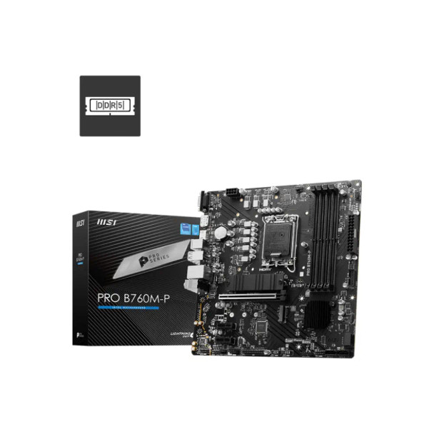 MSI PRO B760M-P DDR5 Motherboard | 911-7E02-009