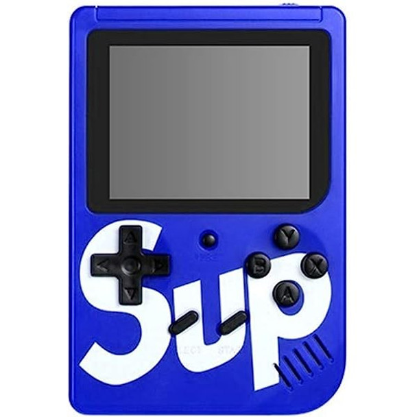 SUP Game Box Plus 400 in 1 Retro Games UPGRADED VERSION mini Portable Console - Blue | LC-GMBOX-BL
