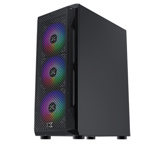 Xigmatek GamingX Mid Tower Gaming Case 4fans RGB | GamingX