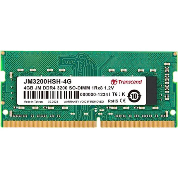 Transcend Memory Laptop DDR4 4GB 3200Mhz | JM3200HSH-4G