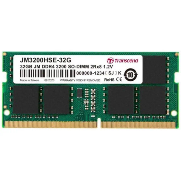 Memory Laptop DDR4, 32GB Transcend (3200) | JM3200HSE-32G