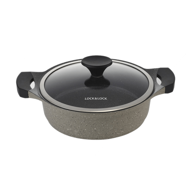 Lock n Lock Stone 24cm Casserole | LCA6242D