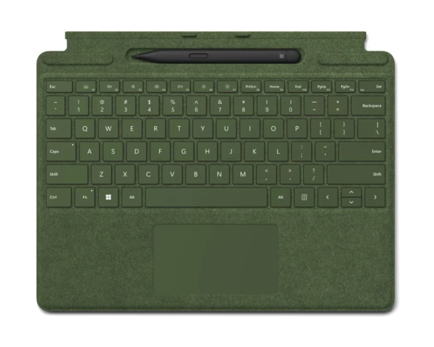 Microsoft Surface Pro Signature Keyboard with Slim Pen 2, Forest | 8X6-00134