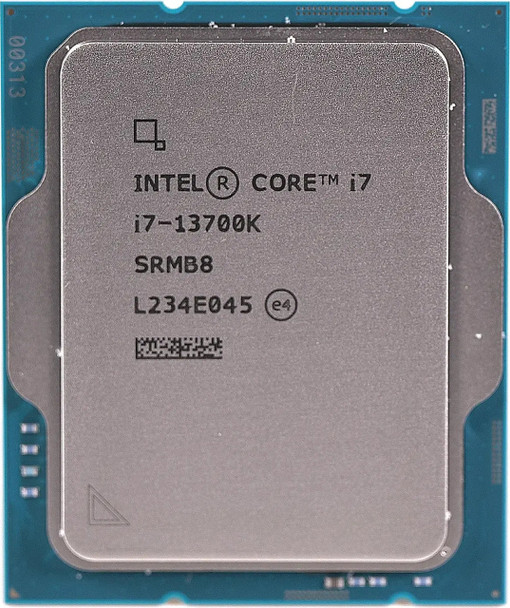 Intel Core i7-13700K 13th Gen Processor - Raptor Lake 16 Core LGA 1700 CPU