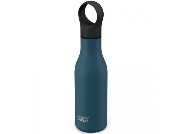 Joseph Joseph Loop Vacuum Insulated Water Bottle, Blue | 81120