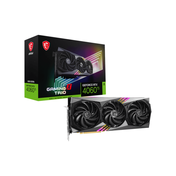 MSI GeForce RTX 4060 TI GAMING X TRIO 8GB Graphics Card | RTX 4060 TI