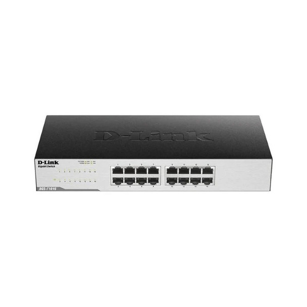 D-Link 16 Port 10/100/1000 Mbps Unmanaged Switch |DGS-F1016