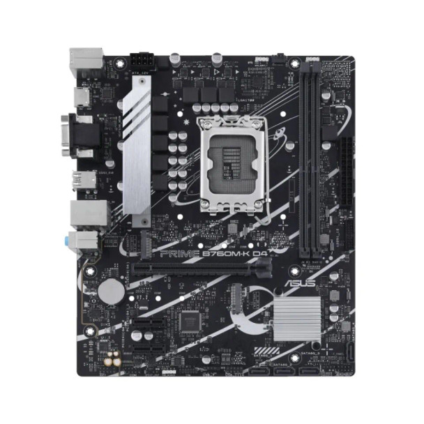 Asus Prime B760M-K D4 DDR4 Motherboard | 90MB1DS0-M0EAY0