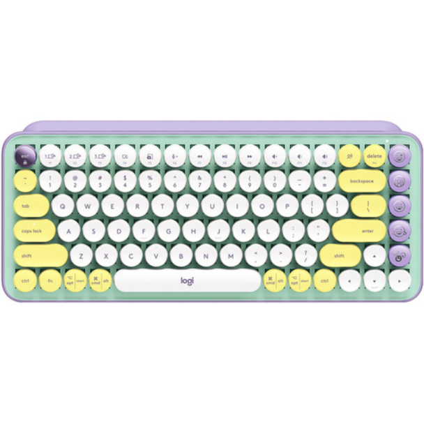 Logitech POP Keys Mechanical Wireless Keyboard - Daydream Mint | 920-010708