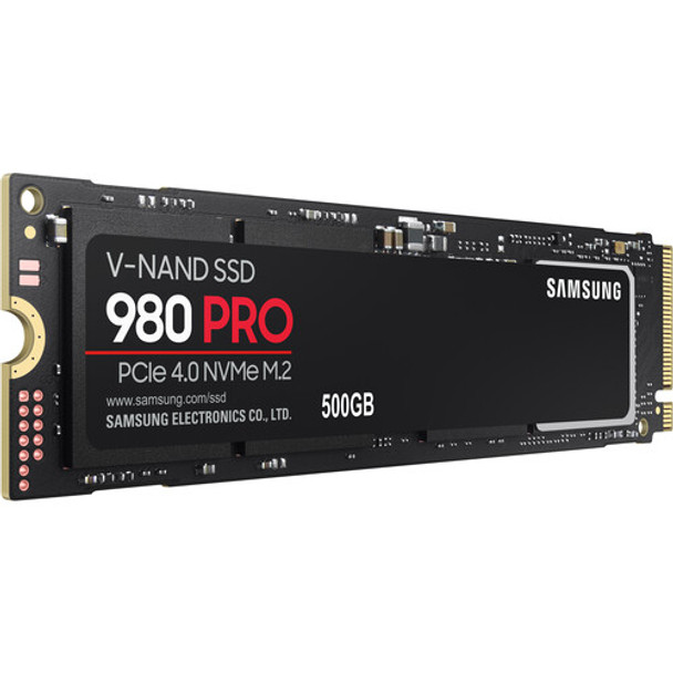 Samsung 980 Pro SSD 500GB M.2 NVMe Interface PCIe Gen 4x4 Internal Solid State Drive | MZ-V8P500B