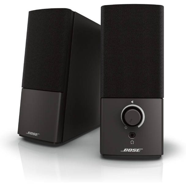 Bose Companion 2 Series III Multimedia Speakers - for PC (with 3.5mm AUX & PC Input) Black | 54495-1100