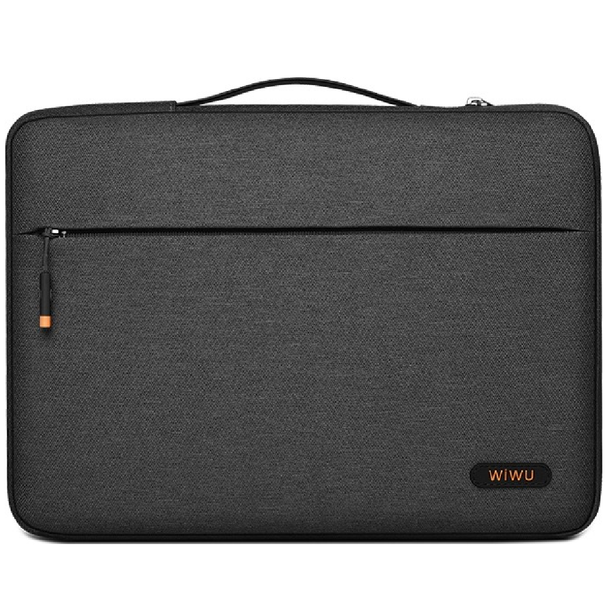 Wiwu Pilot Water Resistant High-capacity Laptop Sleeve Case 13.3" - Black | PWRHCLSC13.3B
