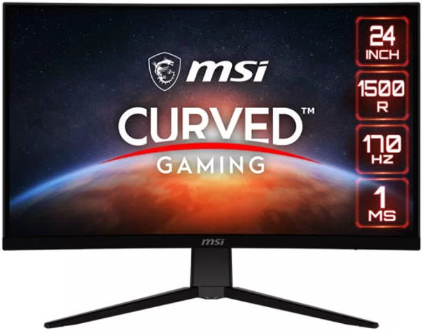 MSI G242C 23.6″ 170HZ FHD Curved Gaming Monitor| G242C