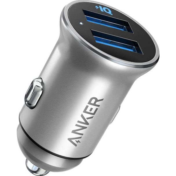 Anker Powerdrive 2 Alloy 24W Silver | A2727H42