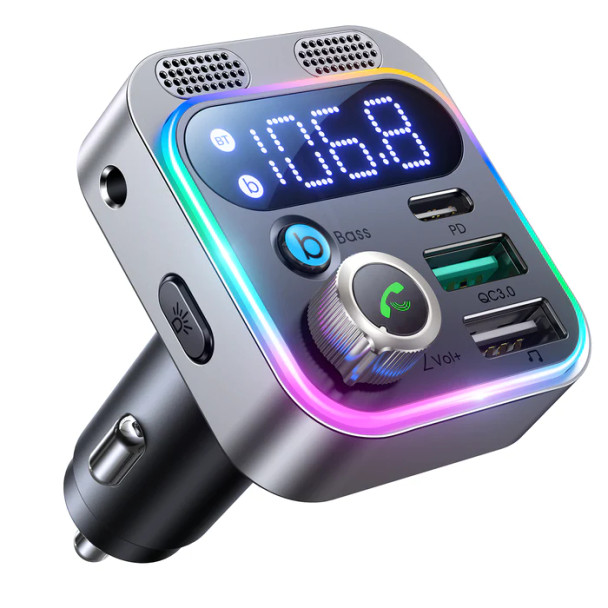 Joyroom JR-CL16 48W Car Wireless FM Transmitter | JR-CL16