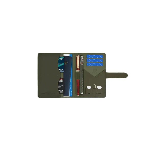 WiWU Ambassador Passport Wallet - Green | APWGN
