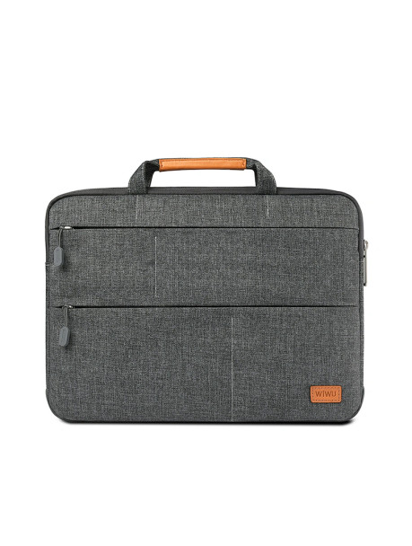 WiWU Smart Stand Laptop Sleeve Case Bag For Macbook Pro/Laptop 15.4" - Gray | SSLSCBMPL15.4G