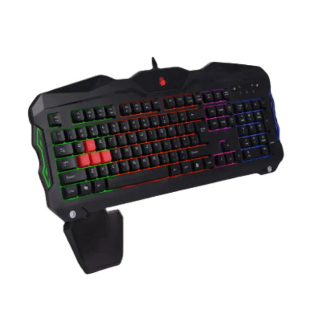 Bloody Blazing Gaming Wired keyboard Desktop Black, USB, US+Arabic Layout PLASTIC BPAD| B210