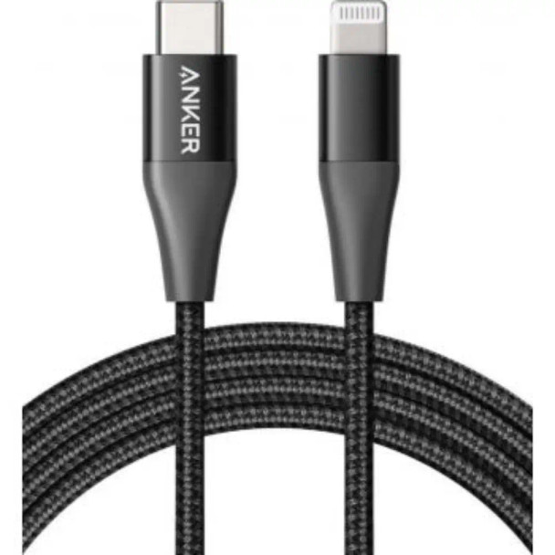 Anker Powerline+ II Usb-C Cable With Lightning Connector 6Ft,Black| A8653H11-BK