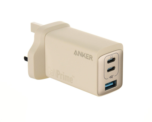 Anker 735 Ganprime 3-Port 65W Charger, Gold | A26682B1