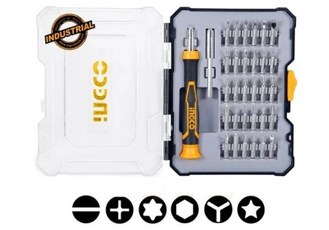 PRECISION SCREWDRIVER SET – 32Pcs – INGCO HKSDB0348