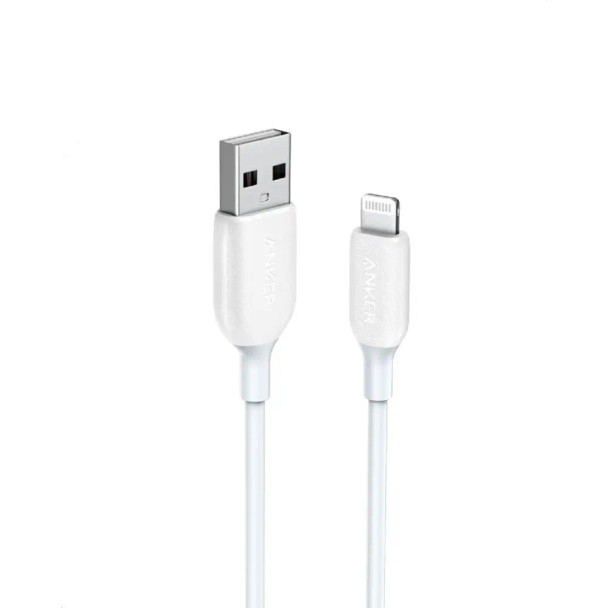 Anker Powerline IIl Usb-A Cable With Lightning Connector 6Ft ,White | A8813H21-WT