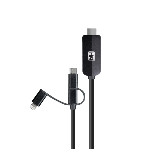 Heatz Hdmi Cable Zt41 Usb 3 In 1 | ZT41
