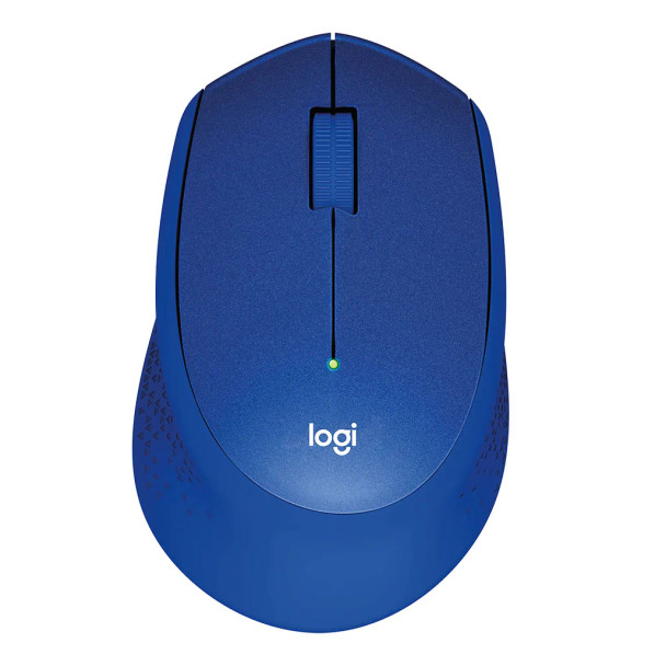 Logitech M330 Silent Plus Wireless Mouse, Blue | 910-004910