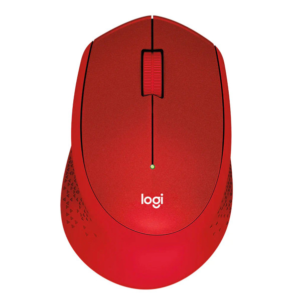Logitech M330 Silent Plus Wireless Mouse, Red | 910-004911