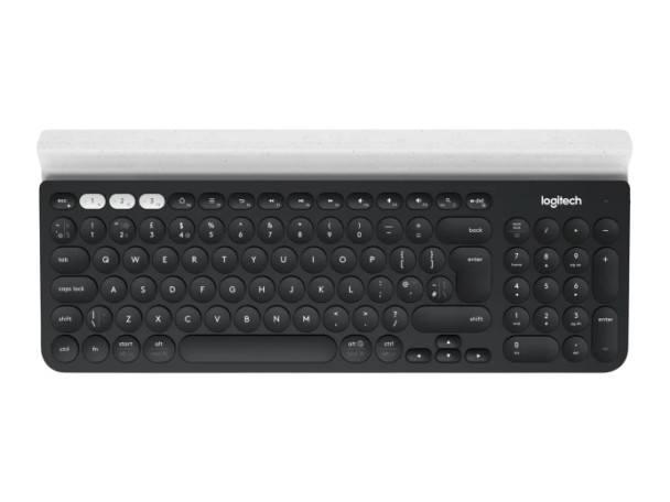 Logitech K780 Multi-Device Wireless Keyboard - DARK GREY/ Speckled White | 920-008042