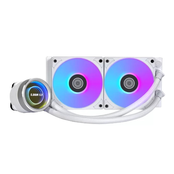 Lian Li Galahad Ii Trinity Sl-inf 240 Cpu Liquid Cooler, White| GA2T24INW